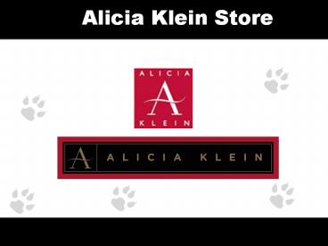 Alicia Klein Store