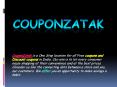 couponzatak - use coupon codes & save your money!