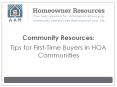 Community Resources:   Tips for First-Time Buyers in HOA Communities PowerPoint PPT Presentation