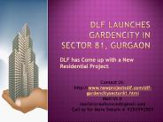 DLF Launches GardenCity in Sector 81 Gurgaon