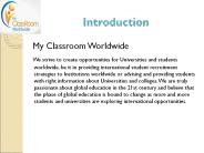 Educational Consultancy