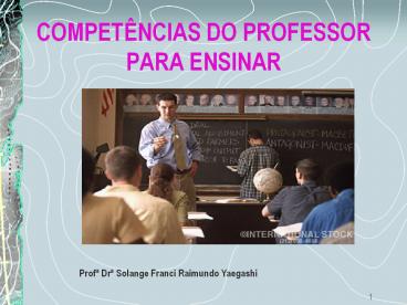 TEACHER COMPETENCES