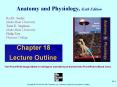 Anatomy and Physiology by Rod R Seeley 6th edition chapter 18 power-point PowerPoint PPT Presentation