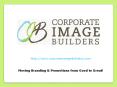 Corporate Image Builders – Company Promotional Products PowerPoint PPT Presentation