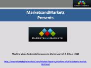 Machine Vision Systems & Components Market