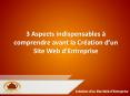 3 Aspects indispensables à comprendre avant la Création d’un Site Web d’Entreprise PowerPoint PPT Presentation
