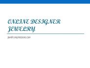 Online Designer jewelry at Jewelryimpressions.com