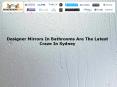 Designer Mirrors in Bathrooms Are the Latest Craze in Sydney PowerPoint PPT Presentation