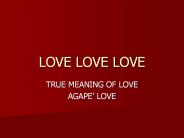 God is Love