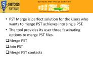 PST Merge Software