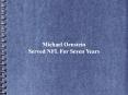 Michael Ornstein Served NFL For Seven Years PowerPoint PPT Presentation
