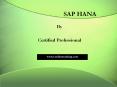 SAP HANA Online Training by Real Expert PowerPoint PPT Presentation