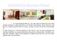 Checklist For Buying a House