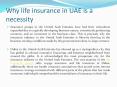Why life insurance in UAE is a necessity PowerPoint PPT Presentation