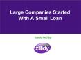 5 Large Companies That Have Started With a Small Loan PowerPoint PPT Presentation
