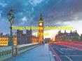 Things to know about London Travel PowerPoint PPT Presentation