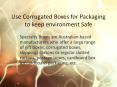 Use Cardboard Boxes for Packaging to keep environment Safe PowerPoint PPT Presentation