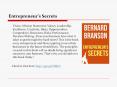 Entrepreneurs Secrets PowerPoint PPT Presentation