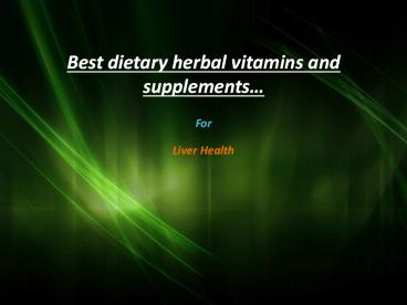 Ez Liver Care  A Dietry Supplements In pasadena, CA