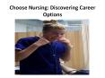Choose Nursing: Discovering Career Options PowerPoint PPT Presentation