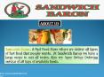 SANDWICH BARON: Give Online Order For Food Patters and Other Fast Food PowerPoint PPT Presentation