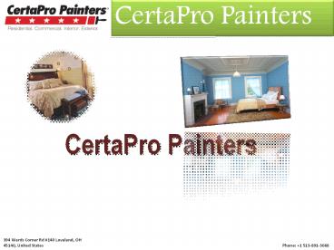 Tips To Choose Best Interior Painter