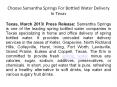 Choose Samantha Springs For Bottled Water Delivery In Texas PowerPoint PPT Presentation