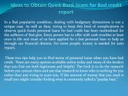 personal loans for bad credit