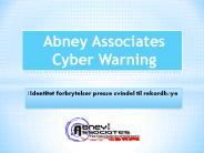 Abney Associates Cyber Warning