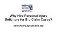 Personal Injury Solicitors