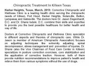 Chiropractic Treatment In Killeen Texas