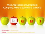 Web Application Development Company, Where Success is at Home