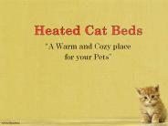 Benefits of Heated Cat Bed