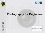 Photography for Beginners