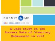 Success Rate of Directory Submission in 2013