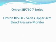 Omron BP760 7 Series