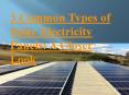 3 Common Types of Solar Electricity Panels: A Closer Look PowerPoint PPT Presentation