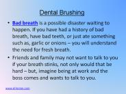 Dental Brushing 12-14