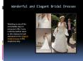 Wonderful and elegant bridal dresses PowerPoint PPT Presentation