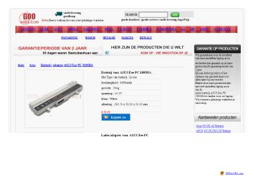 Batterij / adapter ASUS Eee PC 1005HA