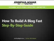 How To Build A Blog - Ste-By-Step Guide