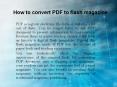 How to convert PDF to flash magazine PowerPoint PPT Presentation