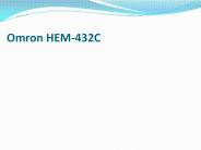 Omron HEM-432C