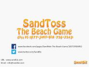 Sand toss - The Beach Game