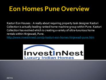 Eon Homes Pune