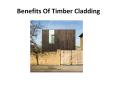 Benefits Of Timber Cladding PowerPoint PPT Presentation
