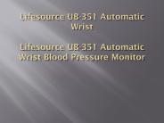 Lifesource UB-351 Automatic Wrist
