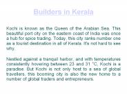 Builders in Kerala