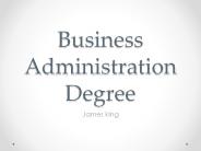 Business Administration Degree