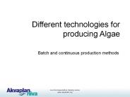 Live food aquaculture training course